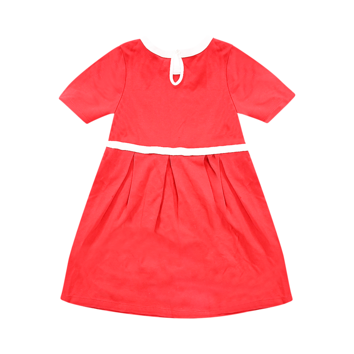 Classic Red Bow Dress | Cherry Red 5y - Designed by Baby Gap